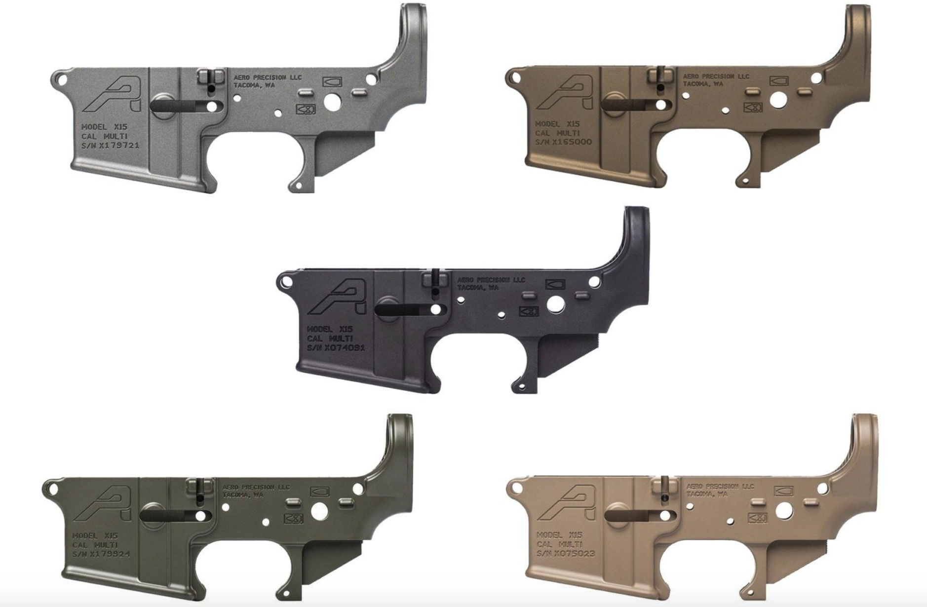 Aero Precision AR-15 Stripped Lower Receiver